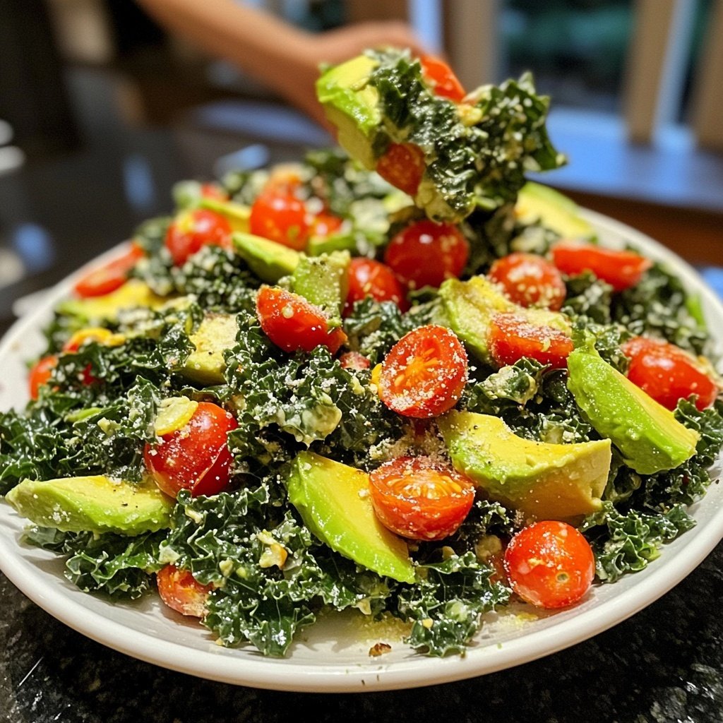 Wholesome Kale Delight – Frischer Salatgenuss