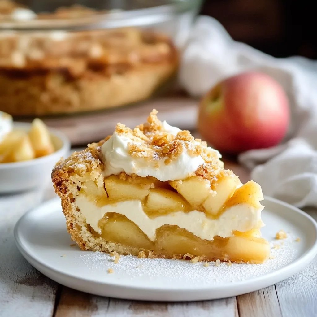 Apfel-Streuselkuchen im Glas