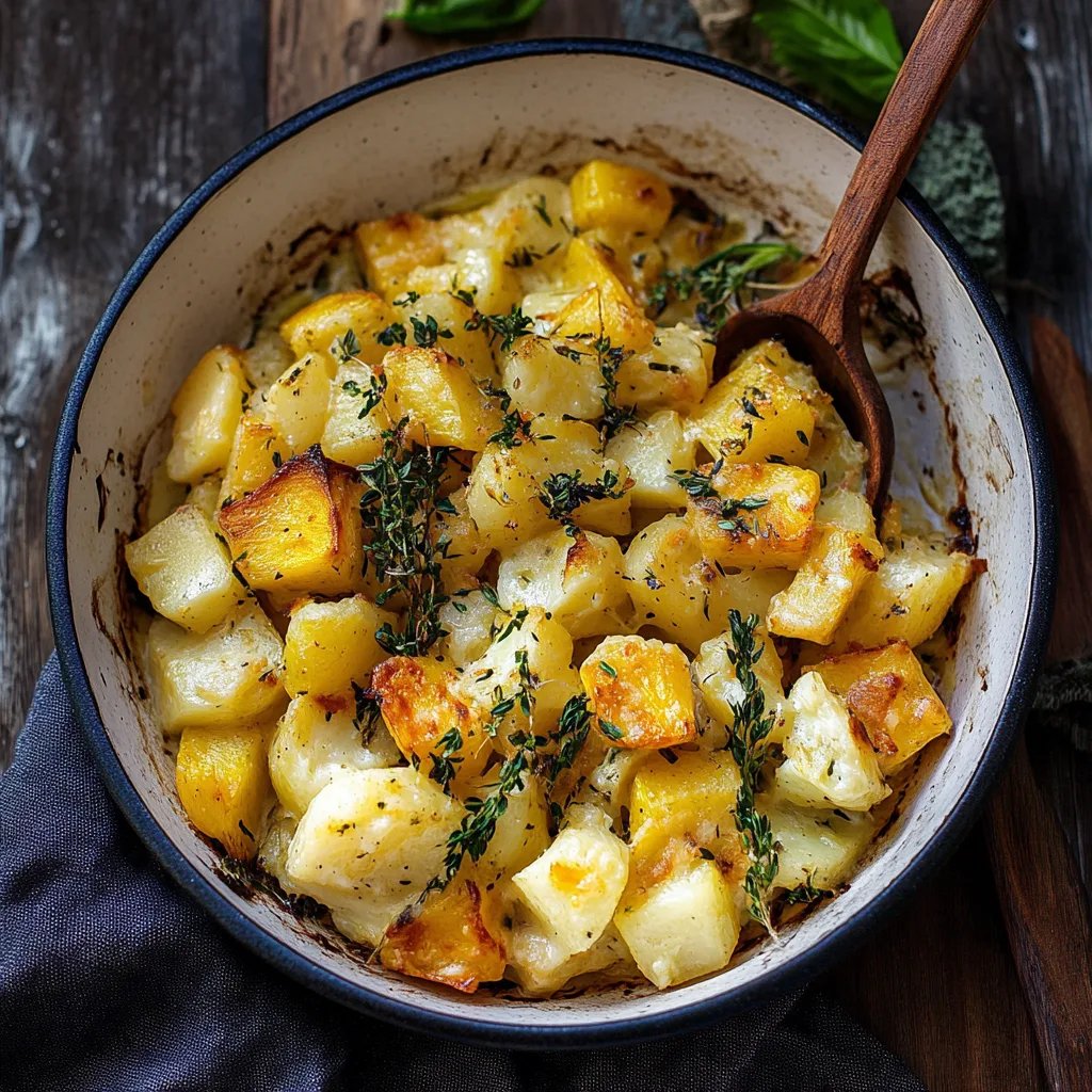 Blumenkohl-Auflauf mit Kartoffeln