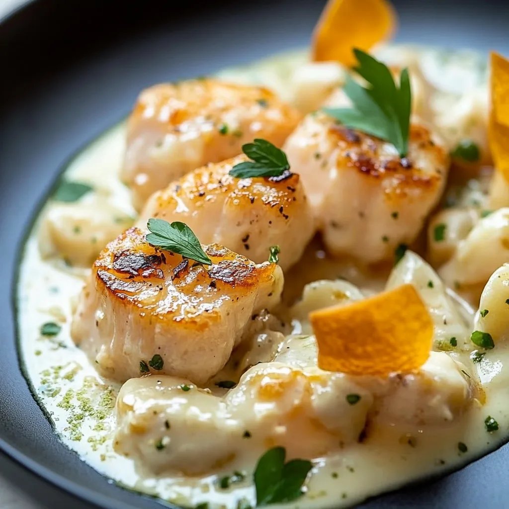 Cremiges Kräuterrahm-Hähnchen