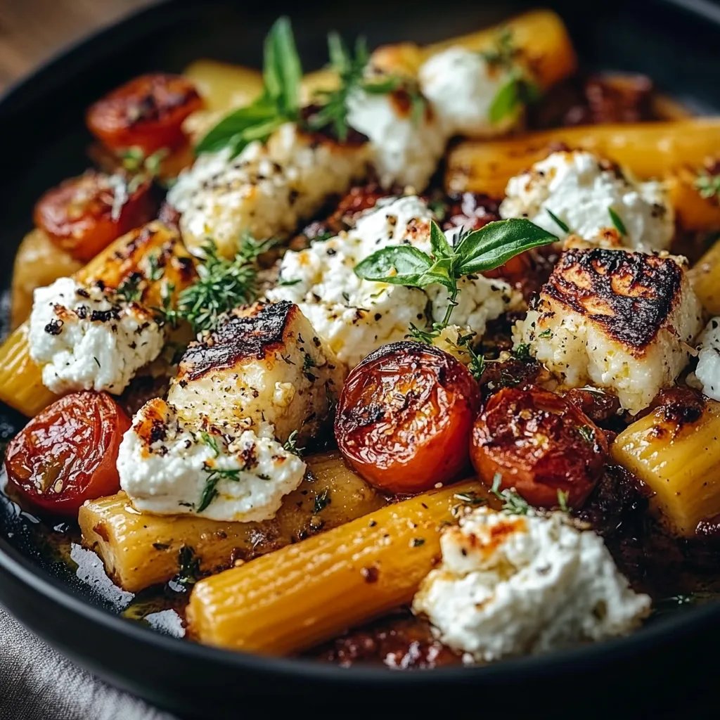 Nudelauflauf mit Feta Hackfleisch