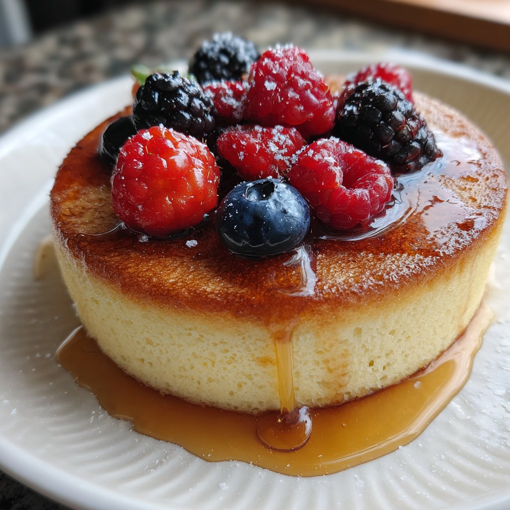 Pfannkuchen zum Frühstück