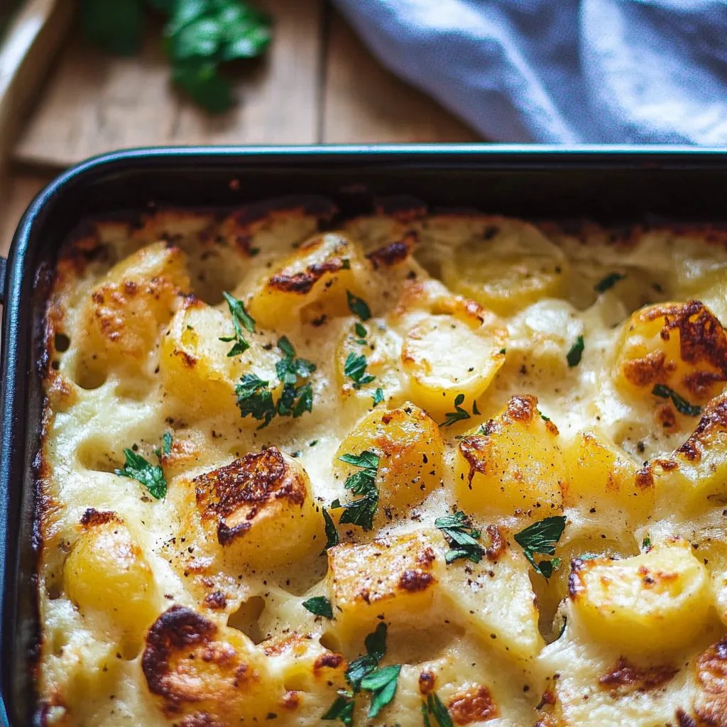 Blumenkohl-Auflauf mit Kartoffeln