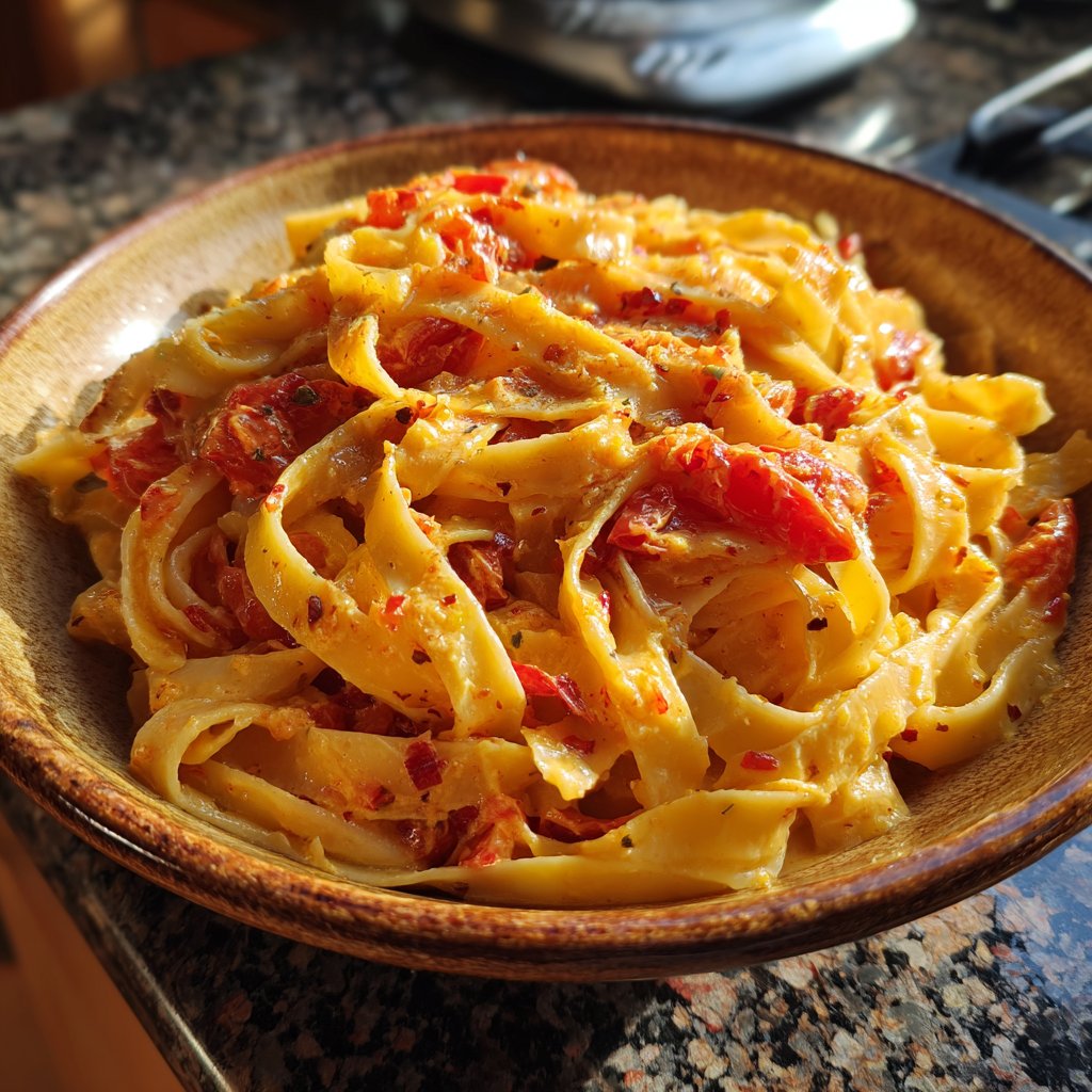 Tagliatelle mit Tomatenbutter