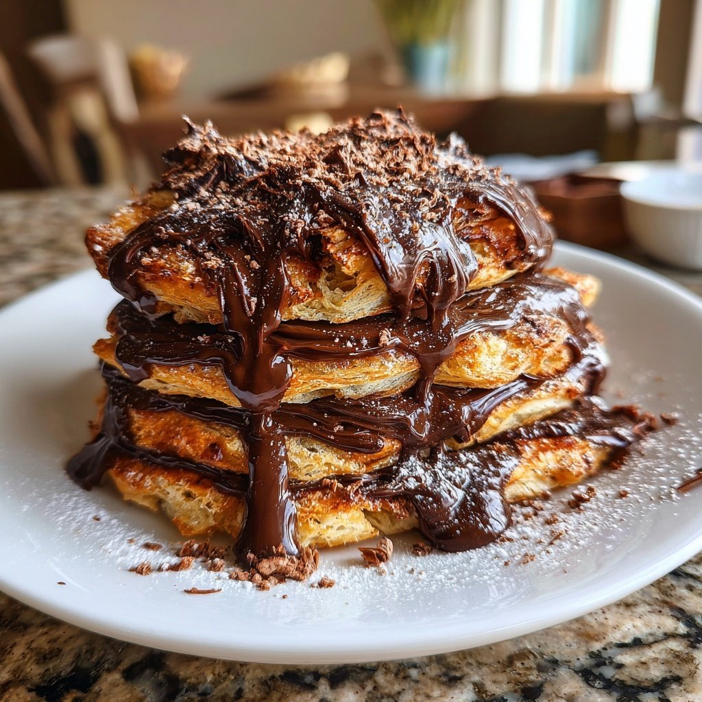 Nutella Schokoladen Weihnachtsbaum
