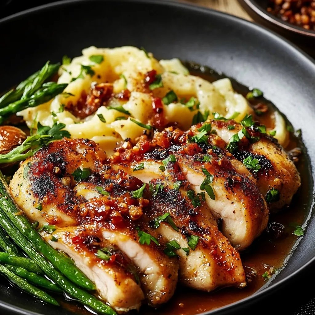 Hähnchen im Speckmantel