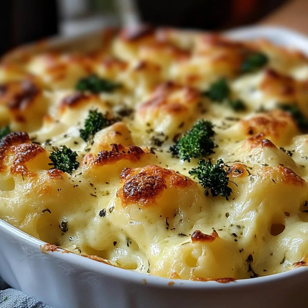 Backofen Blumenkohl mit Käse