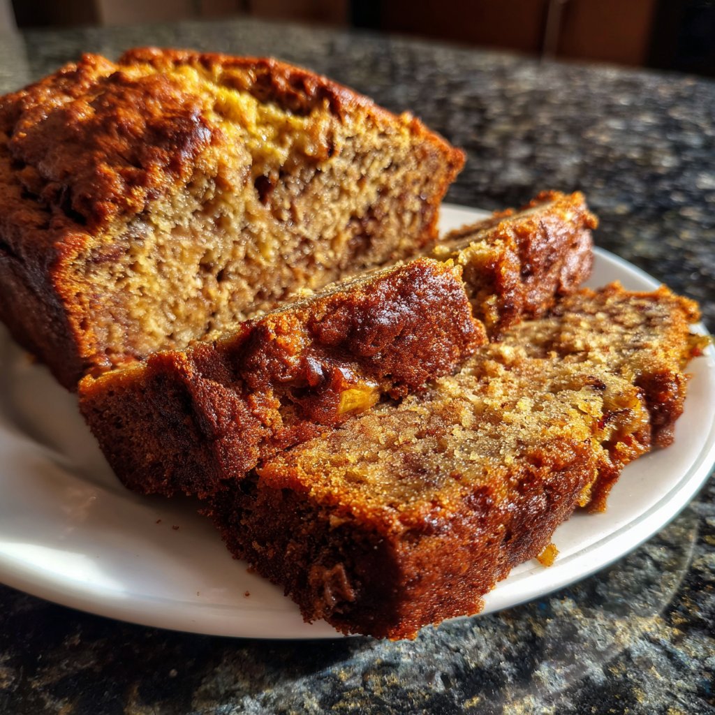 Bananenbrot ohne Mixer