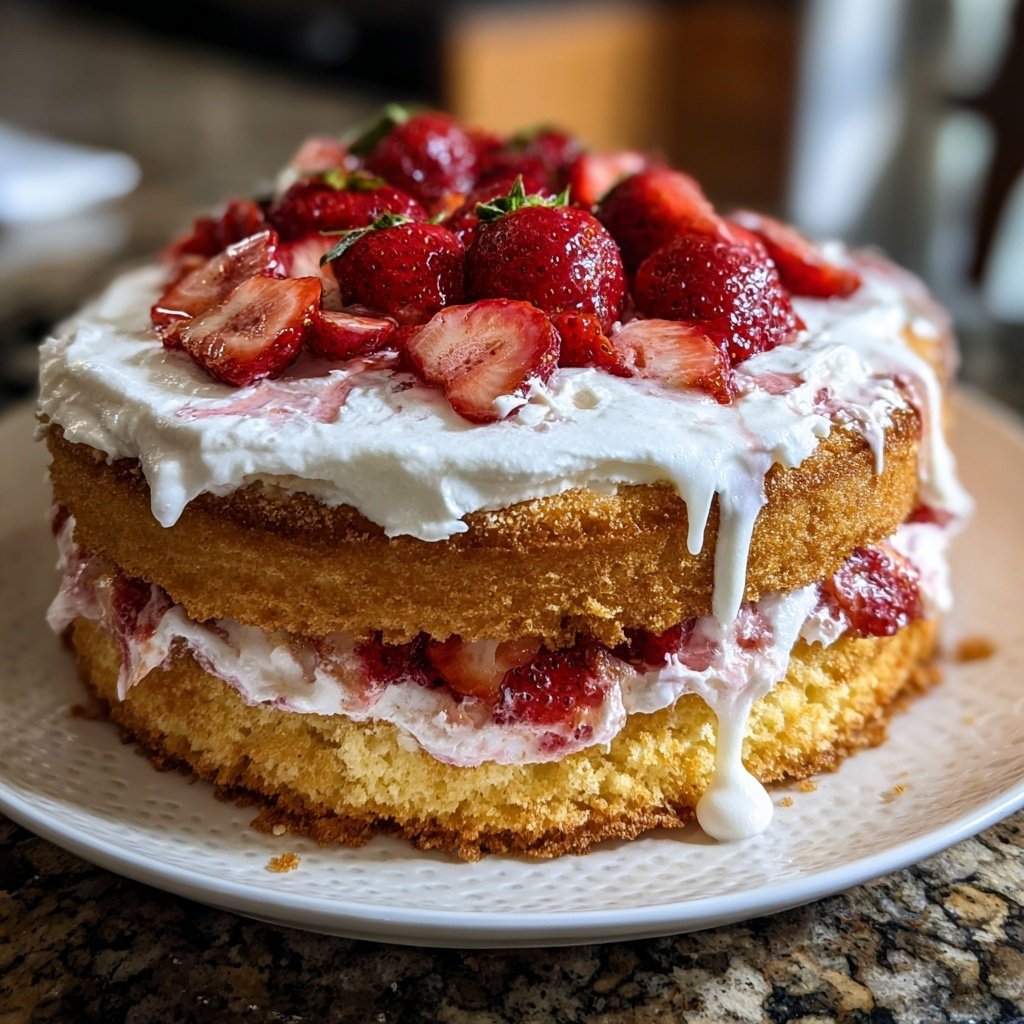 Erdbeer Joghurt Kuchen