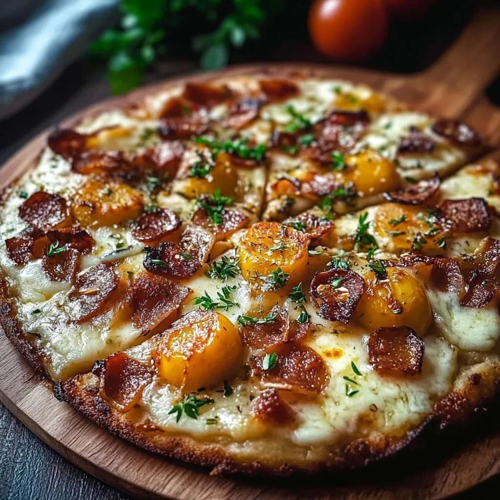 Kartoffelpizza vom Blech