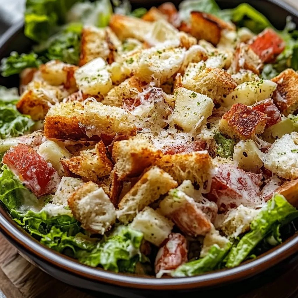 Crispy Caesar Salad