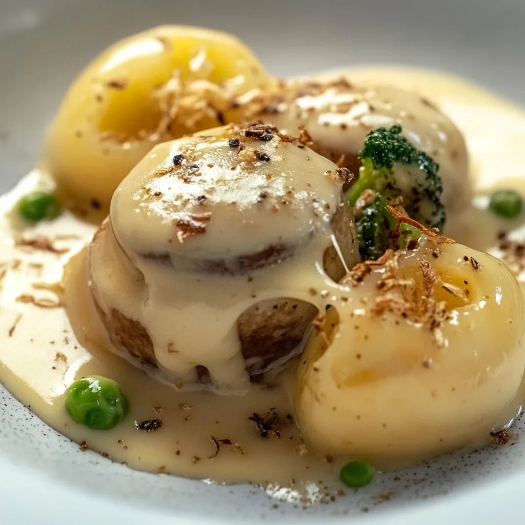 Rosenkohl in Frischkäse-Senfsauce