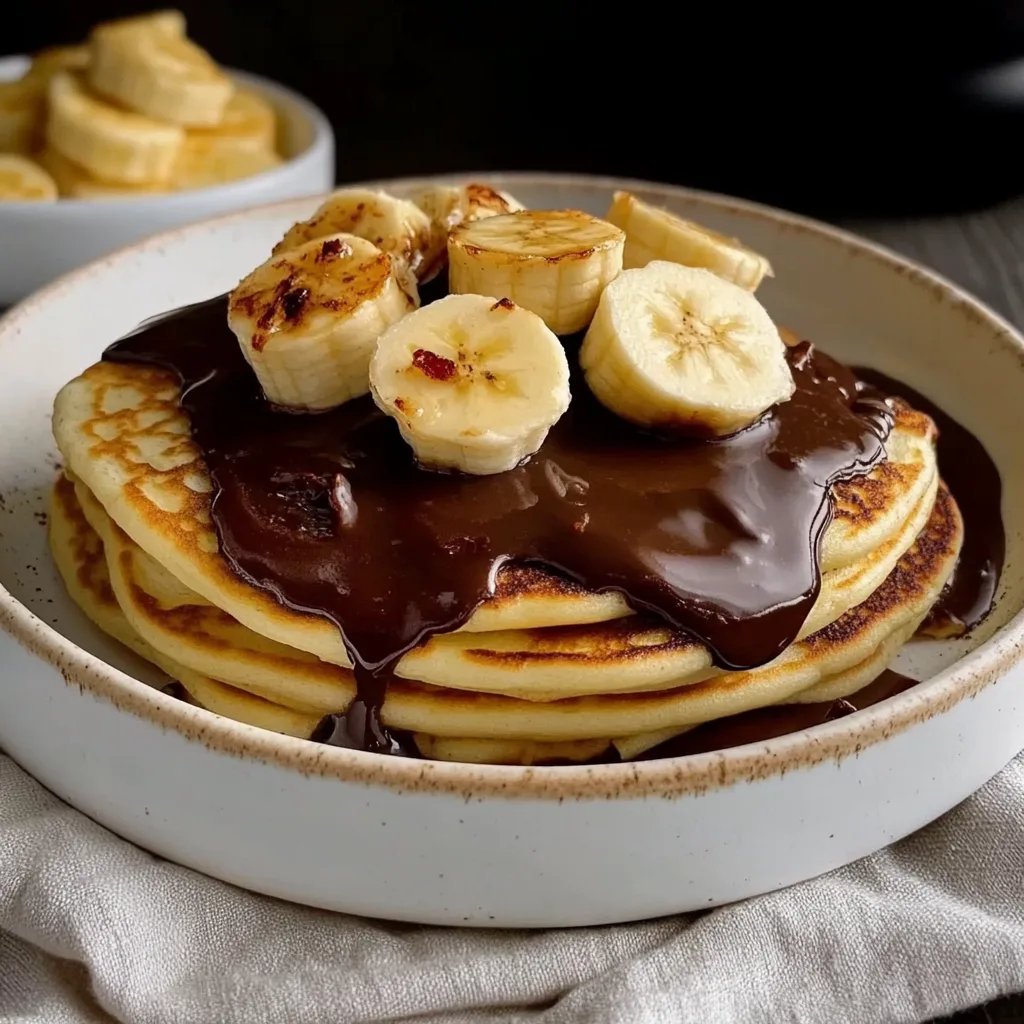 Mini-Bananen-Pfannkuchen