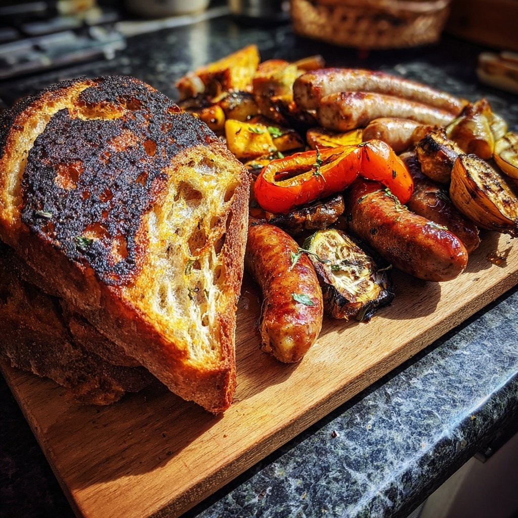 Grill Beilagen Mit Brot