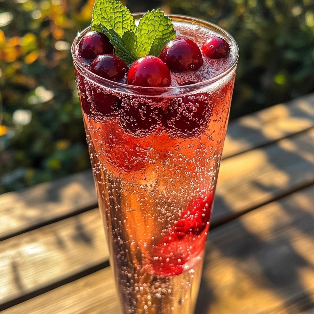 Cranberry-Spritz