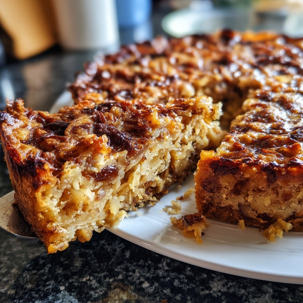 Bananenkuchen mit Datteln